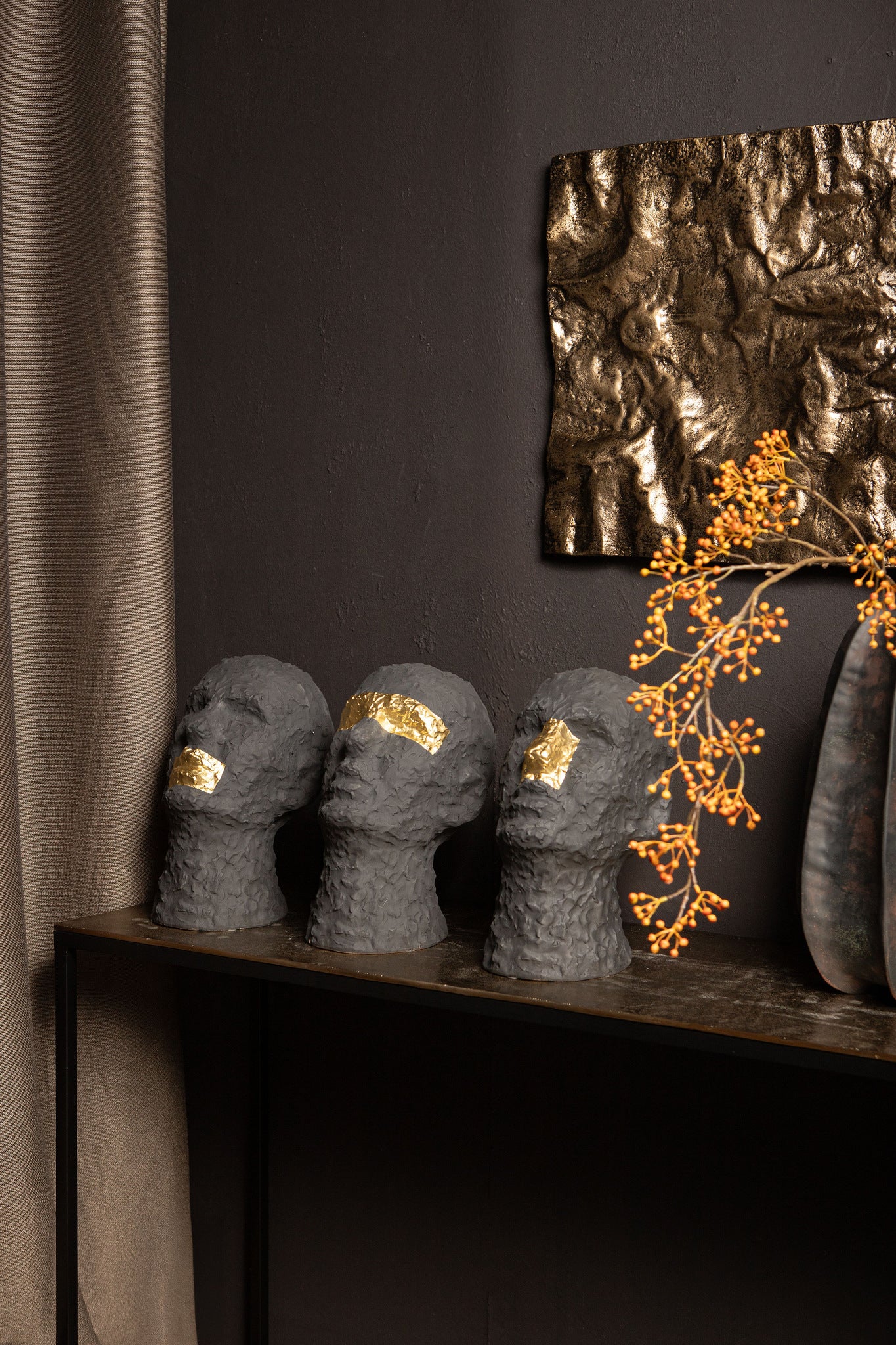 Skulptur Bertrand – Keramikkopf