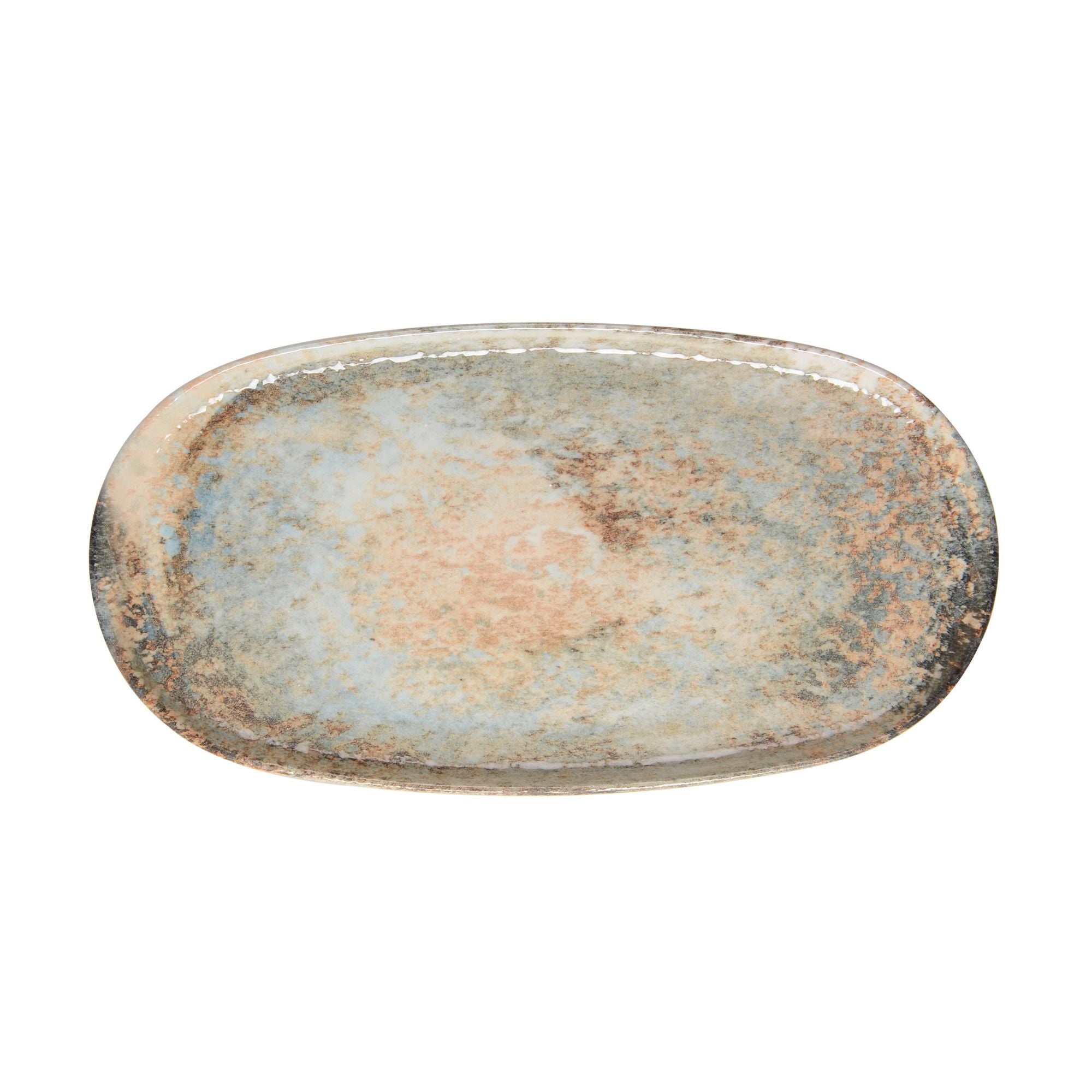 Fischplatte Piatti – Porzellan, oval, 35 cm