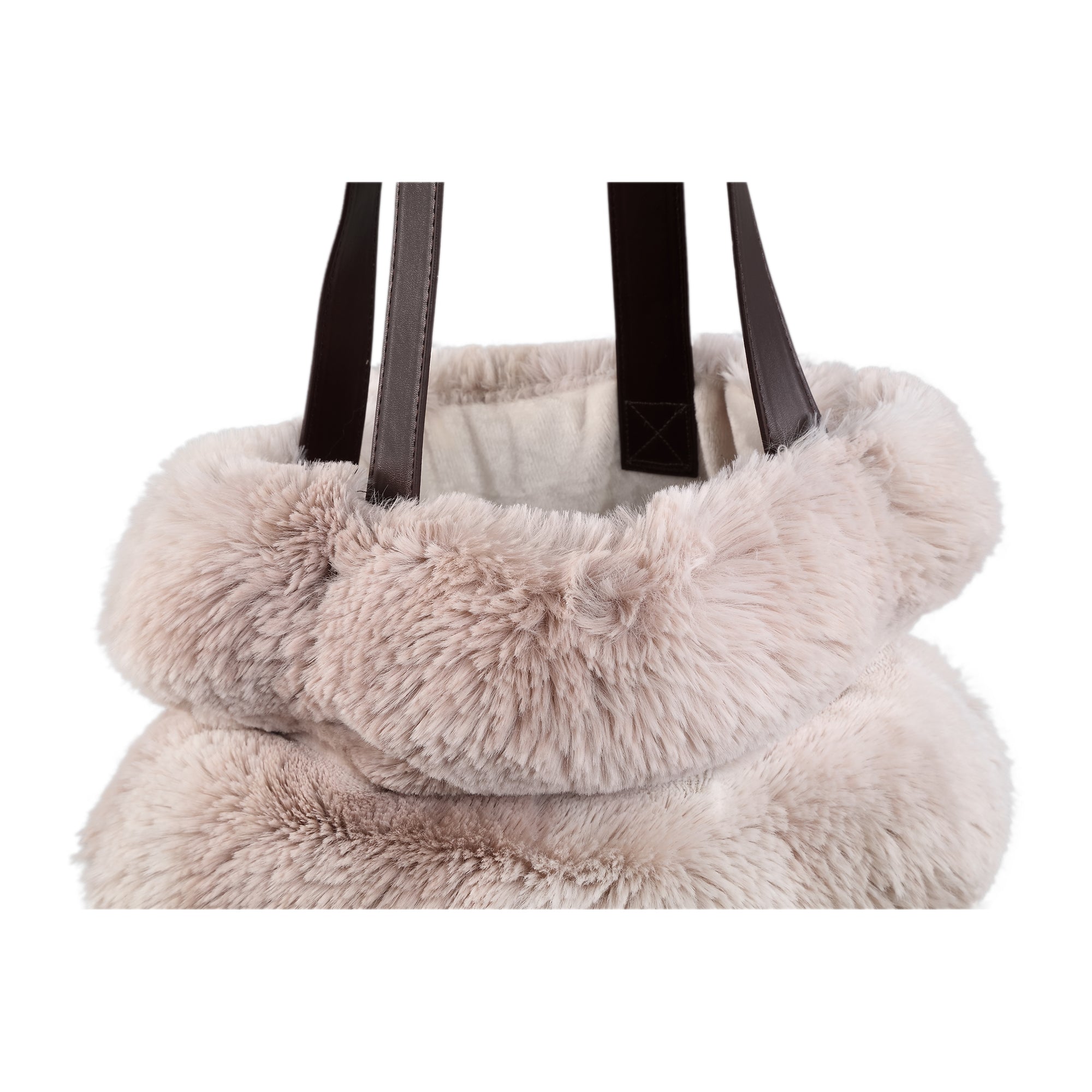 Schultertasche Divvo – Kunstfell