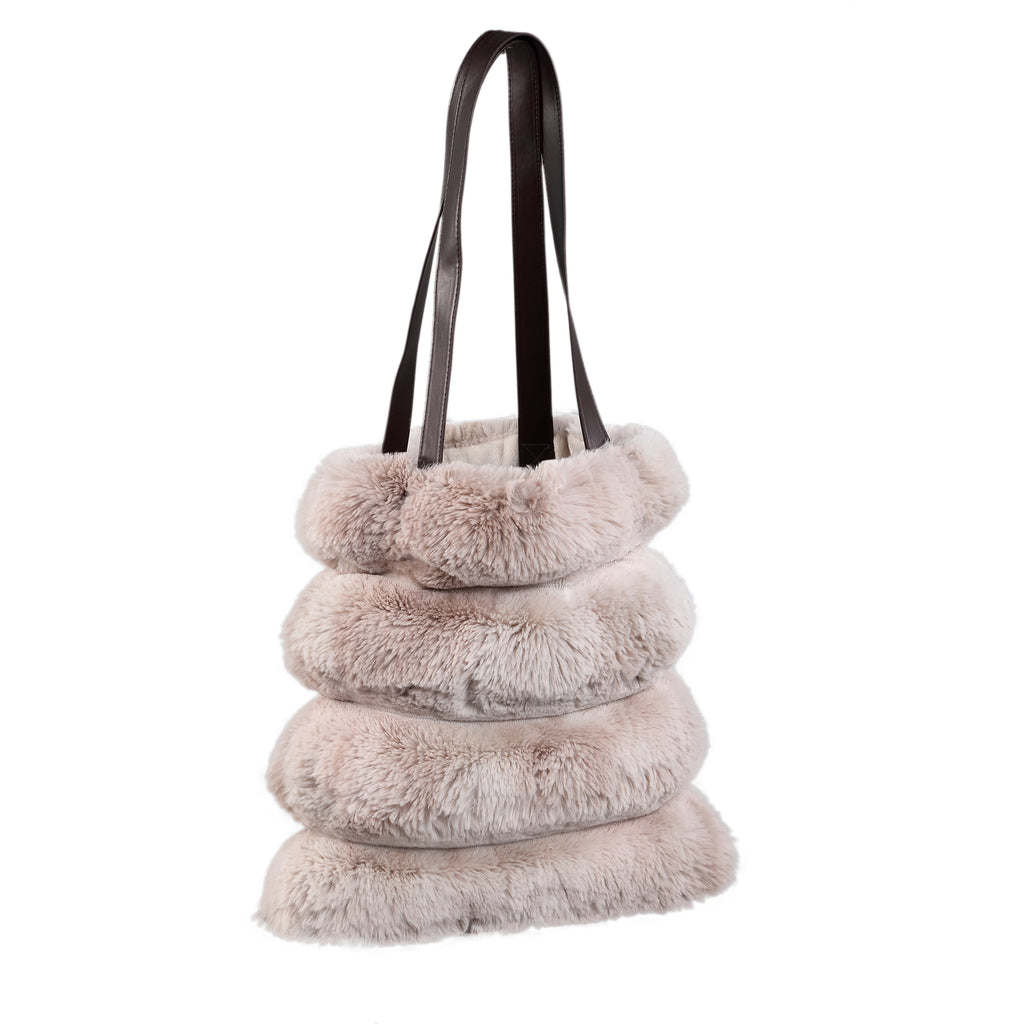 Schultertasche Divvo – Kunstfell