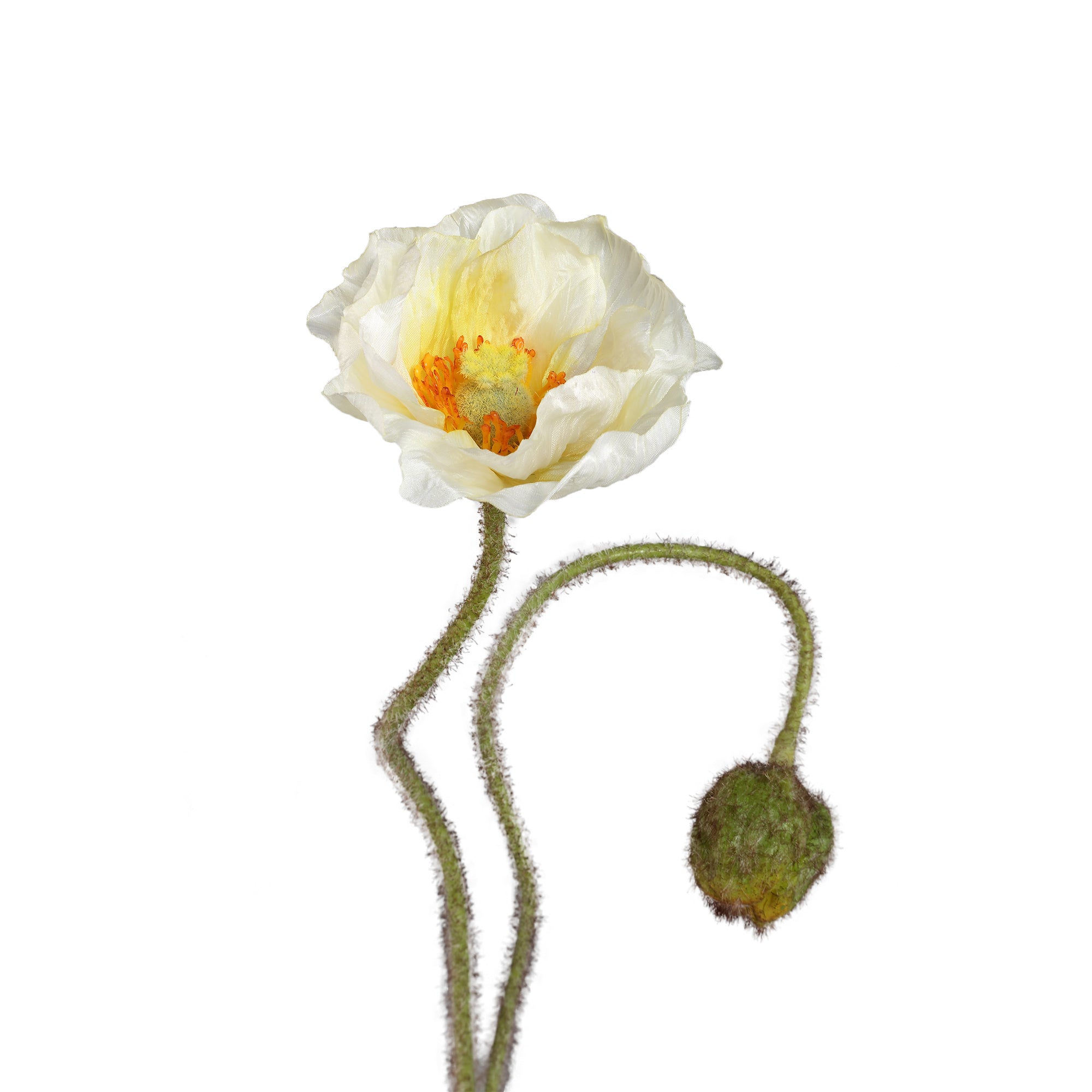 Mohnzweig - Kunstblume