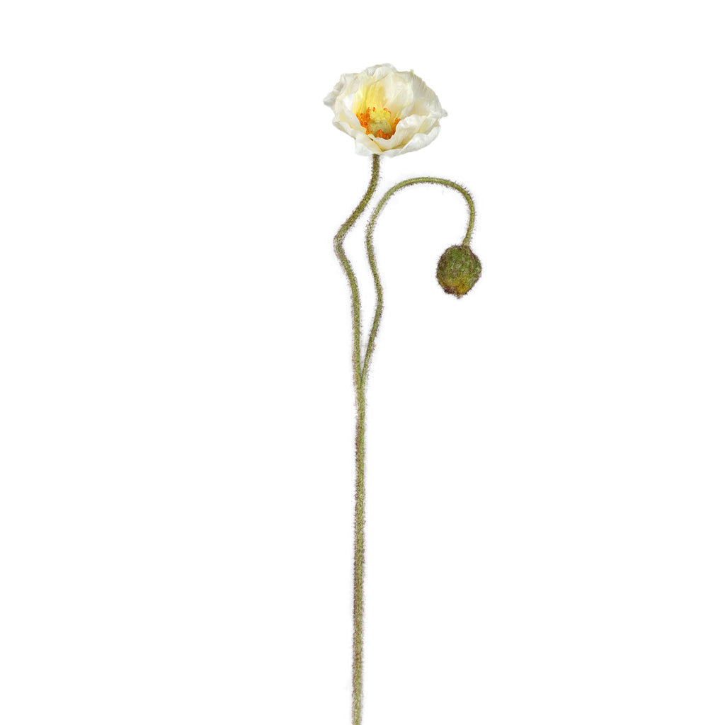 Mohnzweig - Kunstblume