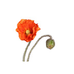 Mohnzweig - Kunstblume