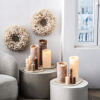 LED-Kerze Rustic