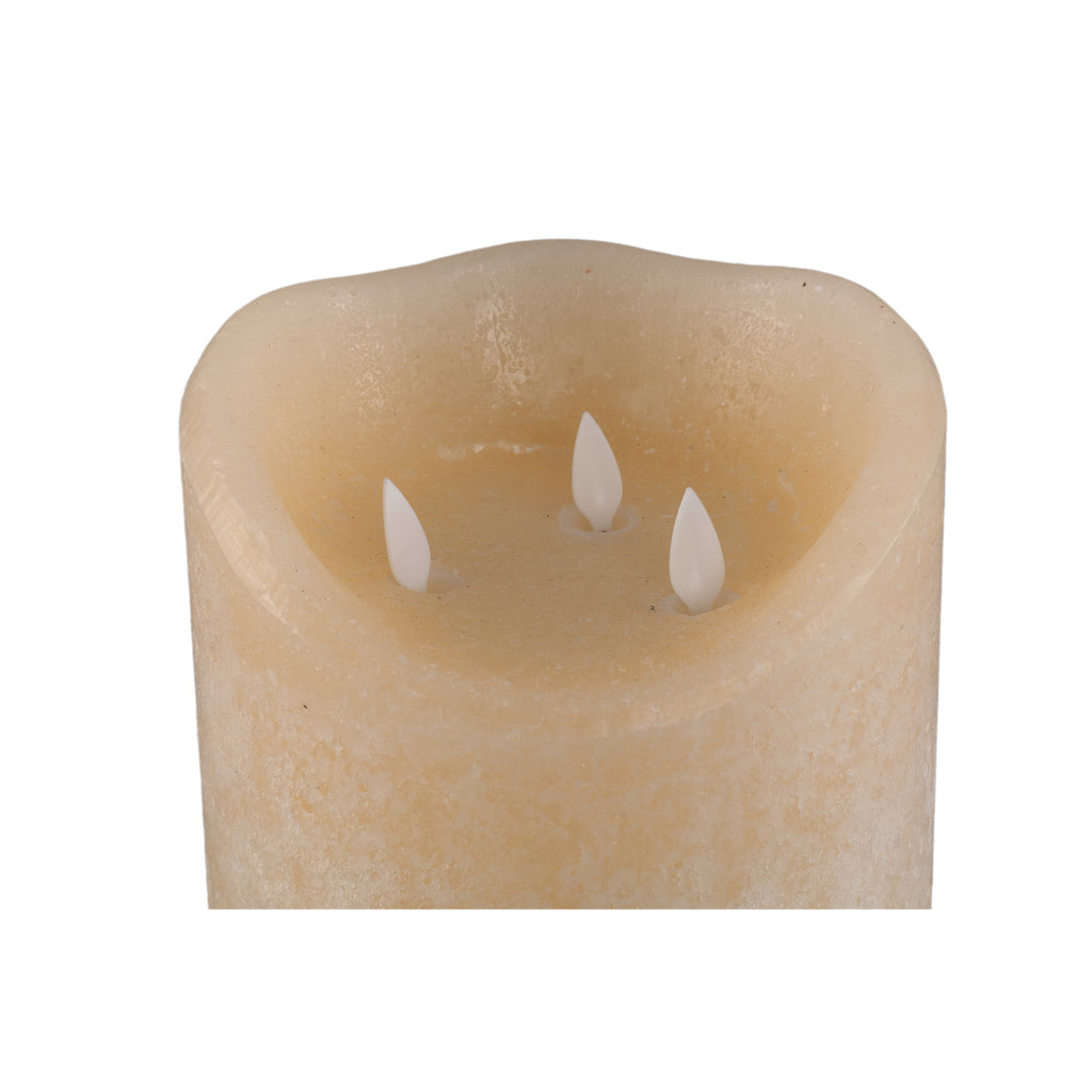LED-Kerze Rustic