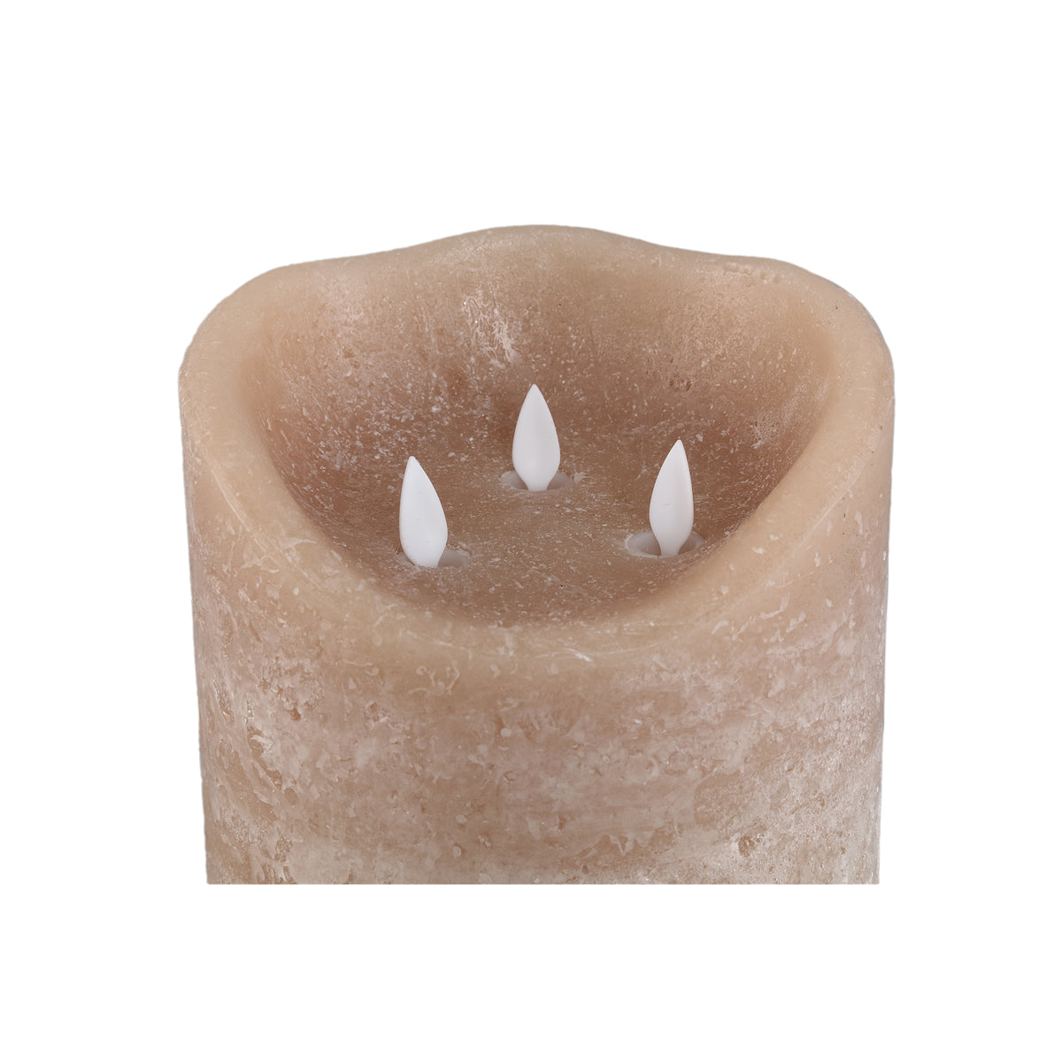 LED-Kerze Rustic