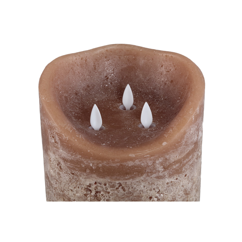 LED-Kerze Rustic