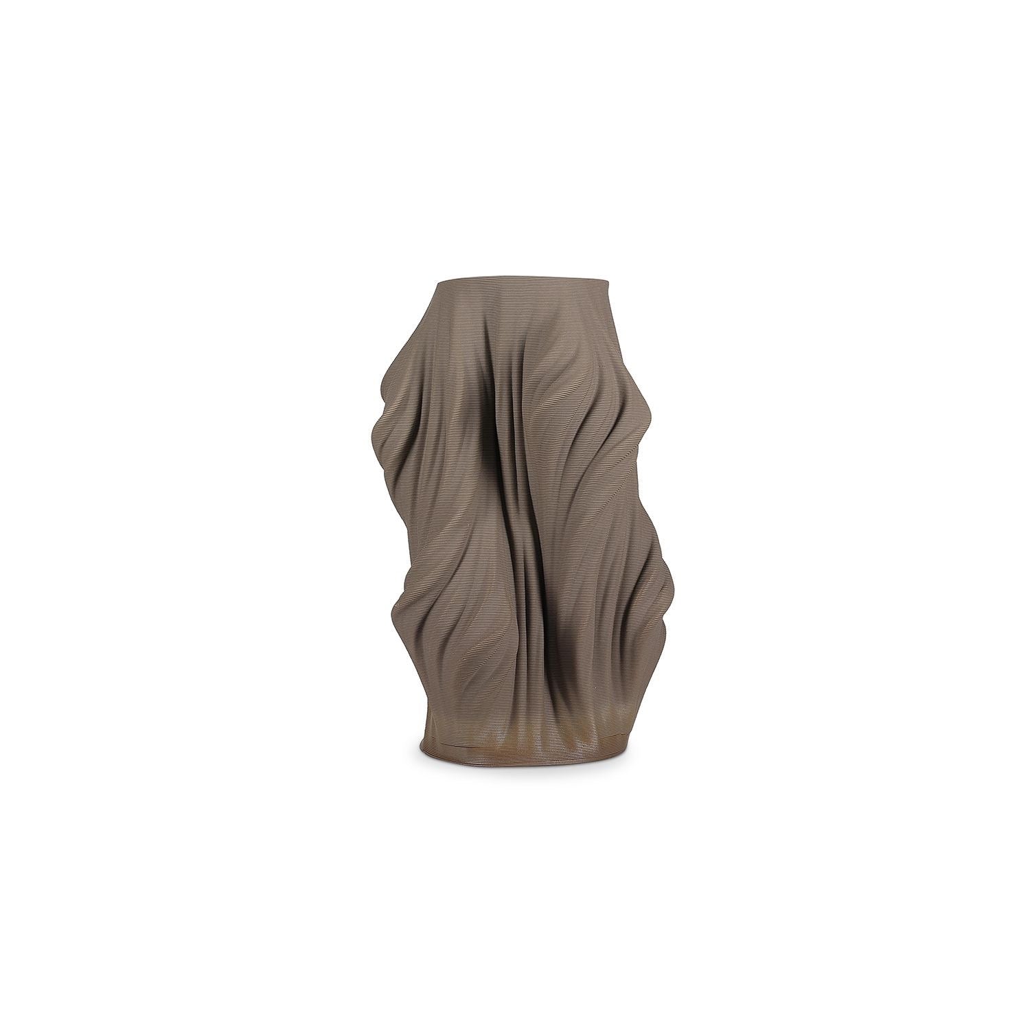Santin brown Vea Vase