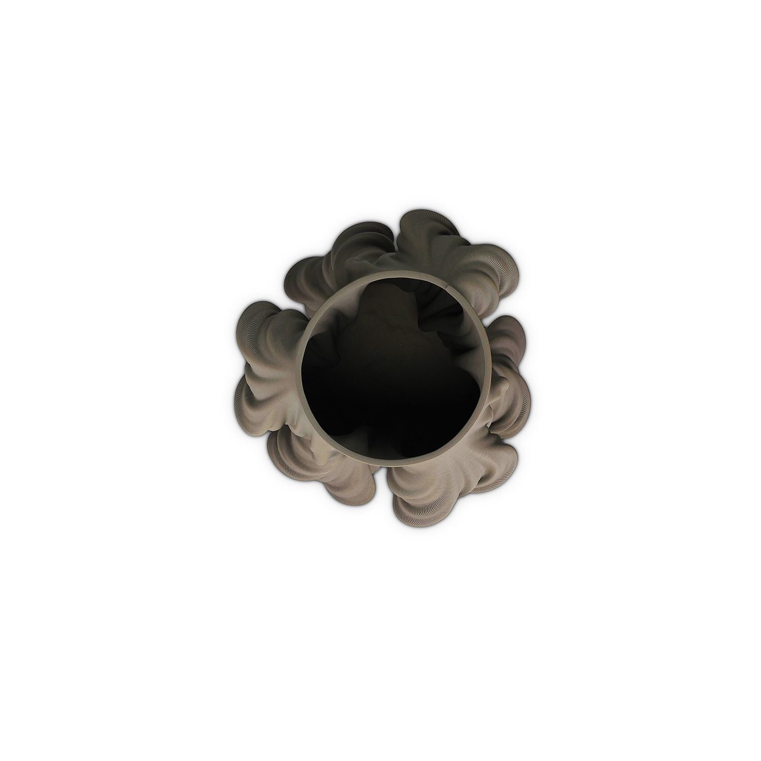 Santin brown Vea Vase